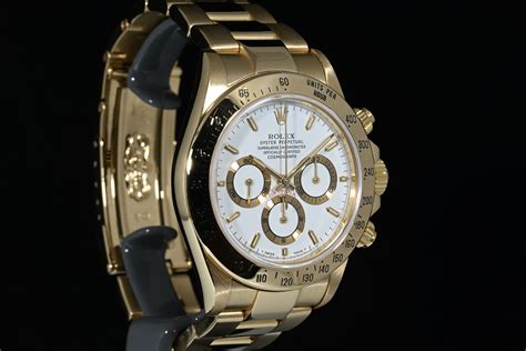 rolex cosmograph daytona zenith r8 - 40 mm - 16528|Rolex Daytona Gold 16528 .